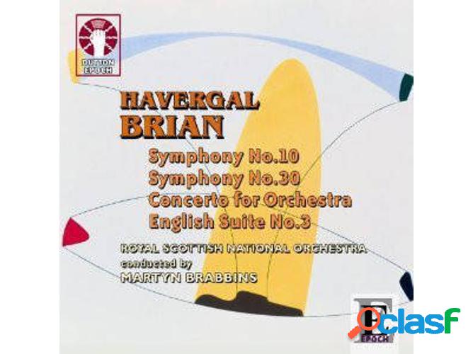 CD Havergal Brian, Royal Scottish National Orchestra, Martyn