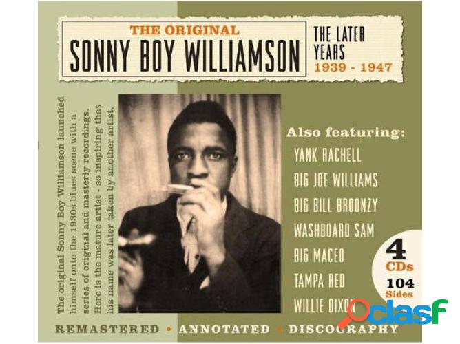 CD Sonny Boy Williamson, Yank Rachell, Big Joe Williams -