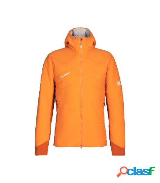 CHAQUETA FIBRA MAMMUT CON CAPUCHA RIME LIGHT IN FLEX HOMBRE