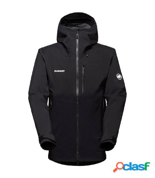 CHAQUETA MAMMUT CON CAPUCHA ALTO GUIDE HS HOMBRE BLACK M