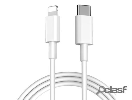 Cable de Carga 100Cm con Tecnología Pd y Certificado Mfi