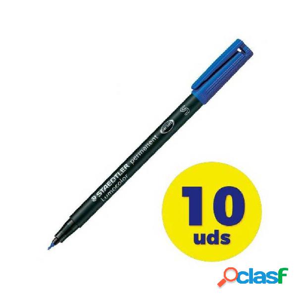 Caja de Rotuladores Permanentes Staedtler Lumocolor 313/