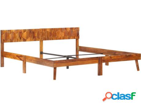 Cama VIDAXL 288448 (Marrón - Madera - Compatible con