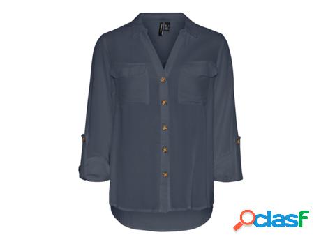 Camisa VERO MODA Mujer (Multicolor - XS)