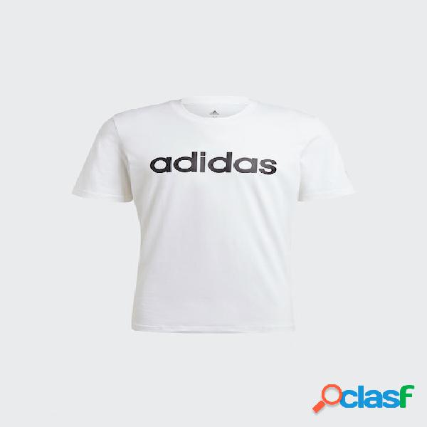 Camiseta casual adidas lin sj hombre