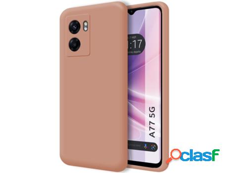 Carcasa Oppo A77 5G TUMUNDOSMARTPHONE Silicona Líquida Rosa