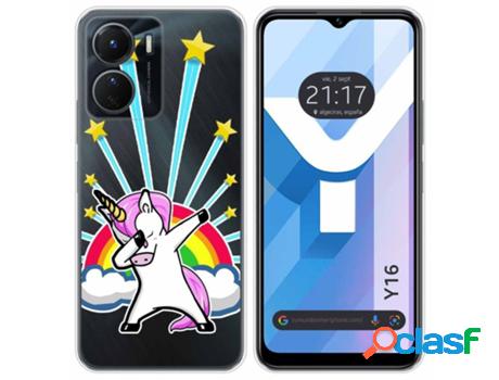 Carcasa Vivo Y16 TUMUNDOSMARTPHONE Dibujos Transparente