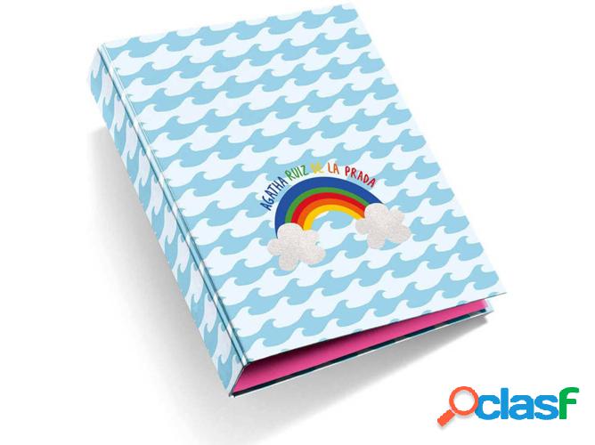 Carpeta AGATHA RUIZ DE LA PRADA Olas Rosa (8,2 x 29 cm)