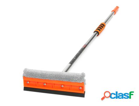 Cepillo Limpiacristales Giratorio 180° (MATCEE - Naranja -