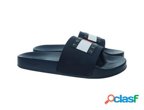Chanclas Flag Pool Slide TOMMY HILFIGER Mujer (Branco, Azul