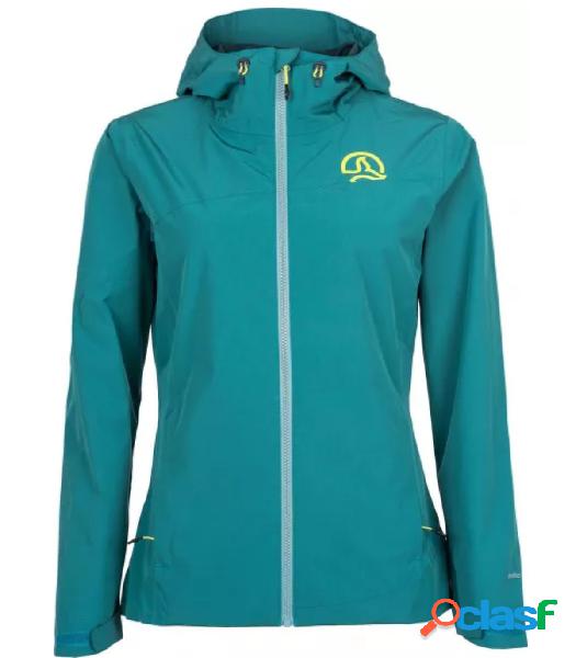 Chaqueta Ternua Hardshell Rain Samke Mujer Deep Mint L