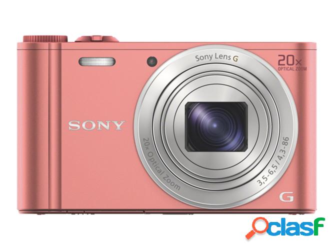 Cámara Bridge SONY WX350 (Rosa - 18.2 MP - ISO: 80 a 1600 -
