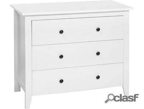 Cómoda BELIANI Torrance (Blanco - MDF -45x96x80 cm)