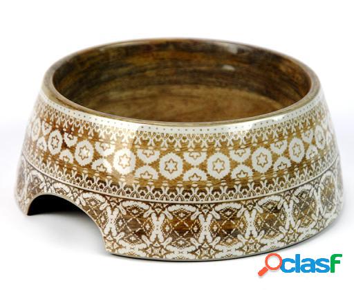 Comedero/Bebedero Moroccan Wood 18 cm Tarhong