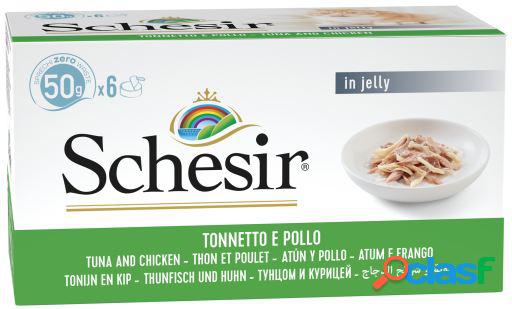 Comida Húmeda Multipack de Atun con Pollo 50 GR Schesir