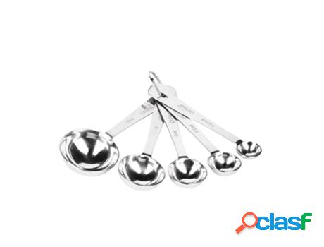 Cucharas medidoras inoxidable 5 piezas lote 5