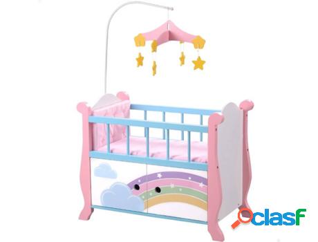 Cuna TEAMSON KIDS de madera para muñecos