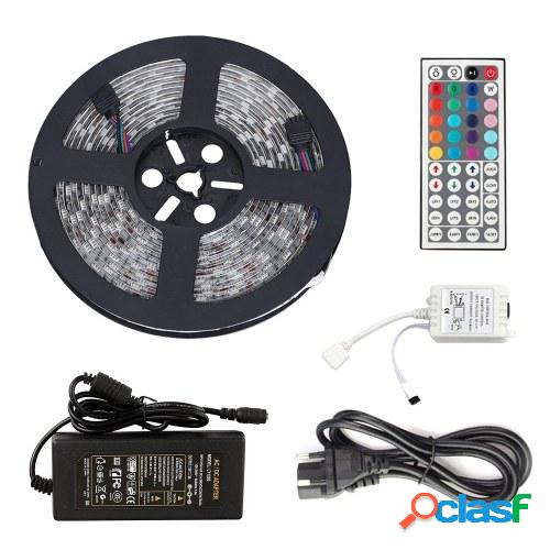 DC 12V 5M RGB Juego de luces de tira de LED con control