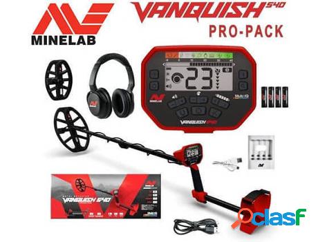 Detector de Metales MINELAB VANQUISH 540 PRO PACK + Promo