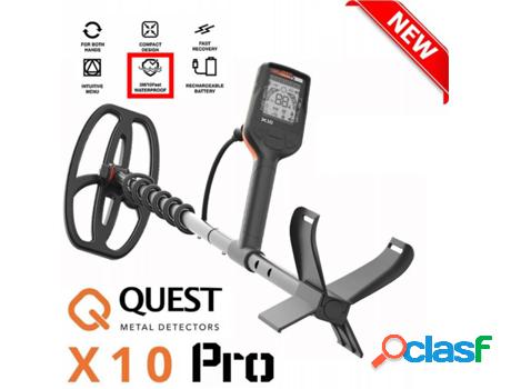 Detector de Metales QUEST X10 PRO + Promo POINTER