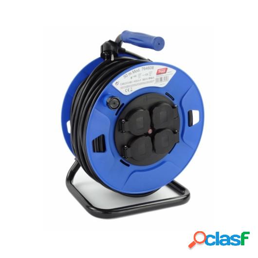 Enrollacable 3X1,5Mm 50Mt 3000V Ip44 4T-Tt Term. Tapa Tayg