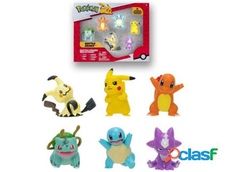 Figura POKEMON Pokemon Multipack 6 Fig (Edad Mínima: 4