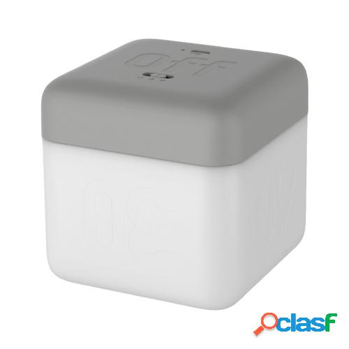 Flip Nightlight Timer Lámpara de noche recargable en forma
