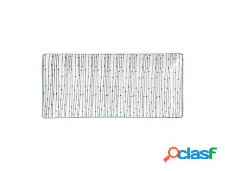 Fuente rectangular botanic 30x14 cm
