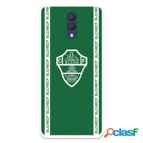 Funda Para Alcatel 1X 2019 Del Elche Cf Escudo Fondo Verde