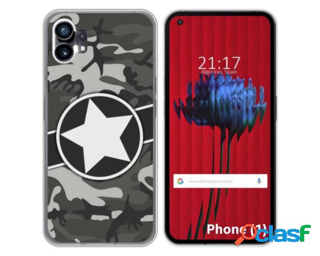 Funda Silicona para Nothing Phone 1 diseño Camuflaje 02