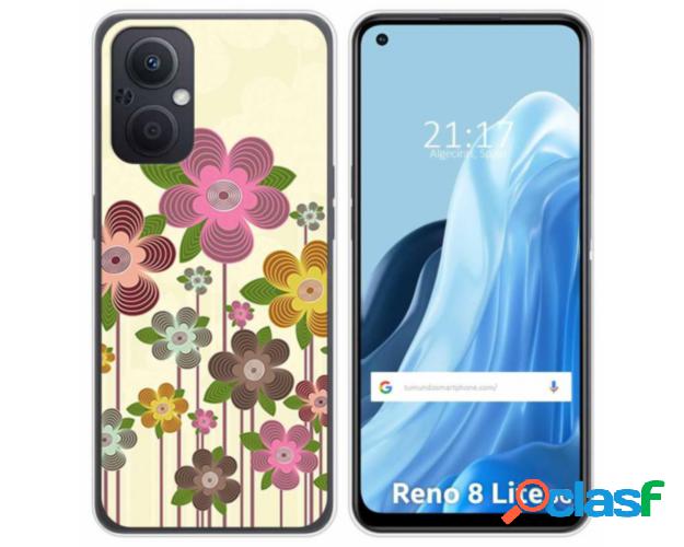 Funda Silicona para Oppo Reno 8 Lite 5G diseño Primavera En