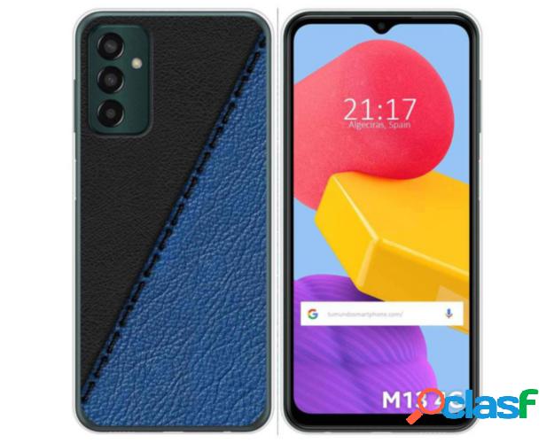 Funda Silicona para Samsung Galaxy M13 4G diseño Cuero 02