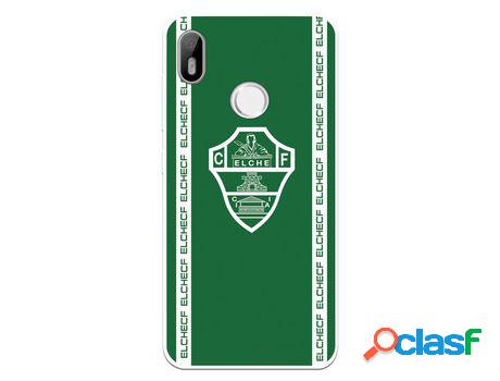 Funda para BQ Aquaris C del Elche CF Escudo Fondo Verde