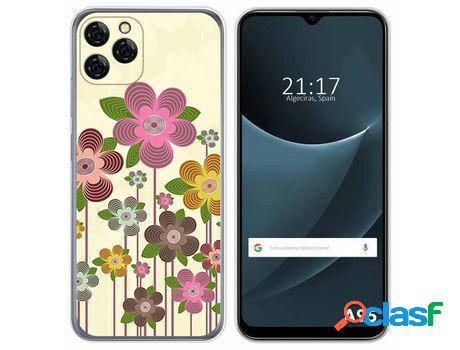 Funda para Blackview A95 TUMUNDOSMARTPHONE Dibujos Primavera