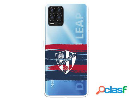 Funda para Realme 8 del Huesca Rayas Transparente - Licencia
