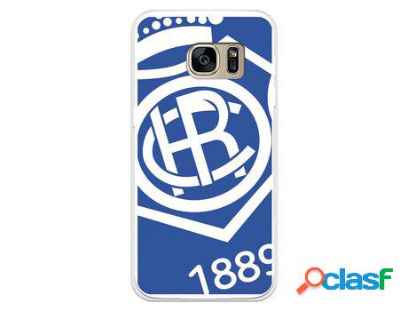 Funda para Samsung Galaxy S7 del Recre Escudo Fondo azul -