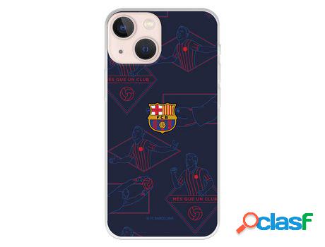 Funda para iPhone 13 Mini del Barcelona Mes que un Club -