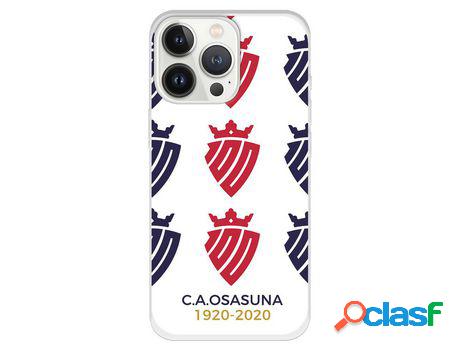 Funda para iPhone 13 Pro del Osasuna Escudos Centenario -