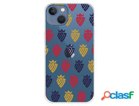 Funda para iPhone 13 del Osasuna Patron Escudos Colores -