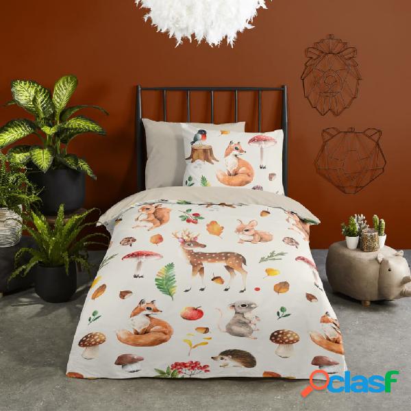 Good Morning Funda de edredón para niños Autumn