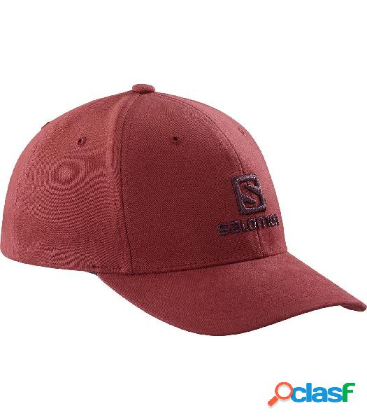 Gorra Salomon Logo Cap Cabernet Burdeos