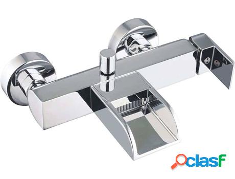 Grifo Mezclador de Baño SCHÜTTE Idrovia (Plateado -