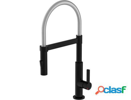 Grifo Mezclador de Fregadero SCHÜTTE Unicorn (Negro -