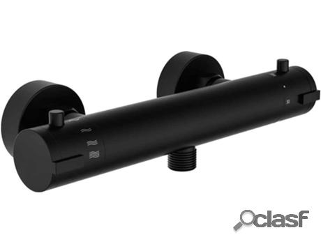 Grifo Mezclador para Ducha SCHÜTTE London (Negro - Metal)