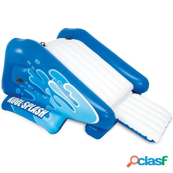 INTEX Tobogán de agua inflable Kool Splash azul