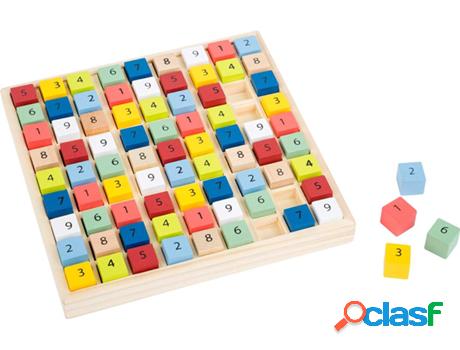 Jogo de Mesa SMALL FOOT COMPANY Colorful Sudoku Educate (6