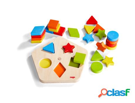 Juego Didáctico HABA (Madera - Beige - 22 x 22 x 7 cm)