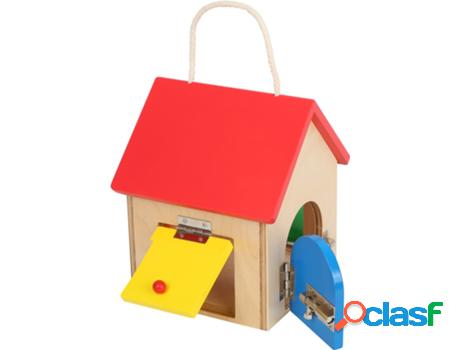 Juego Didáctico SMALL FOOT COMPANY (Madera - Rojo - 13 x 13