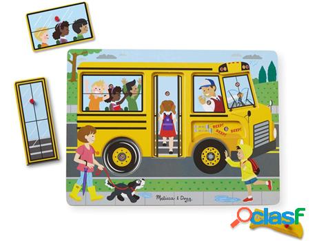 Juego Educativo MELISSA & DOUG (Madera - Amarillo - 30 x 21