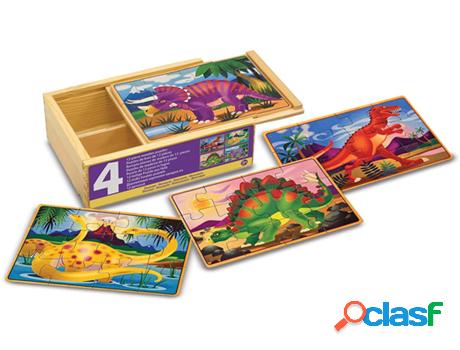 Juego Educativo MELISSA & DOUG (Madera - Marrón - 17,8 x 13